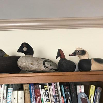 Signed decoys some are Jobes and Mitchell 