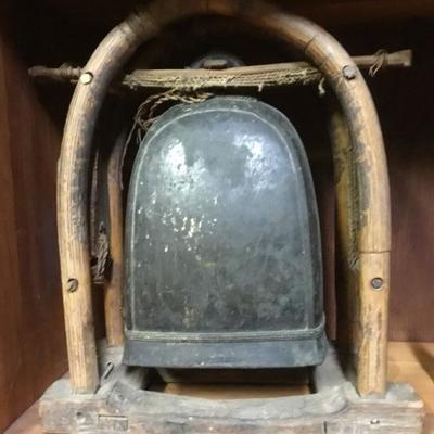 Antique Bronze Elephant Bell (Thai)