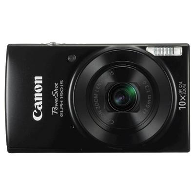 Canon PowerShot ELPH 190 IS (Black) with 10x Optic ...