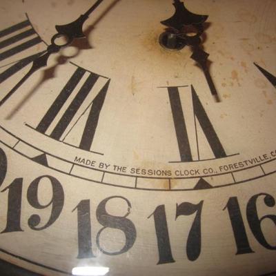 Antique Sessions Clock  