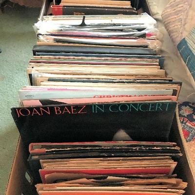 Assorted record albums