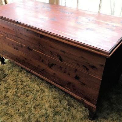 Great condition extra large red cedar chest (54