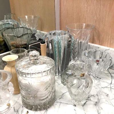 Lalique, Waterford, Orrefors, Lenox
