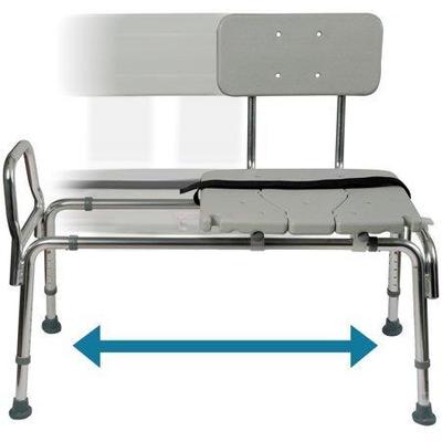 #Dmi Heavy-Duty Sliding Transfer Bench Shower Chair ...