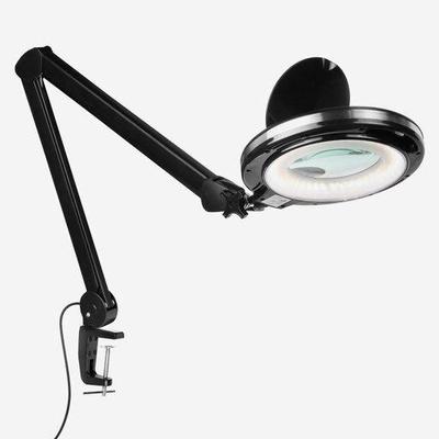 LightView PRO - LED 2.25x Magnifying Glass Desk La ...