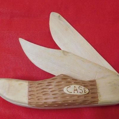 Wood Case Knife 