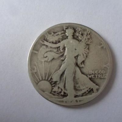 1941 Silver Walking Liberty Half Dollar