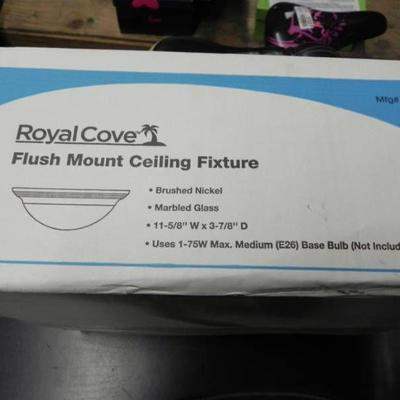 Royal Cove Flush Mount Ceiling Fixture and Builder ...