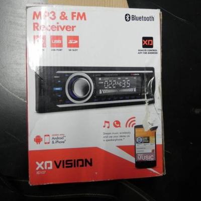 XD Vision FM and MP3 Receiver Car Radio