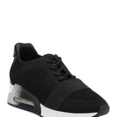 Ash Lacey Bis Knit-Mesh Sneakers Size 9/39EU
A sporty sneaker gets a lift with a wedge heel and platform to add style to any athleisure...