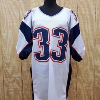 Kevin Faulk New England Patriots Autographed Custom White Jersey With GA COA, XL
This Kevin Faulk New England Patriots Autographed Custom...