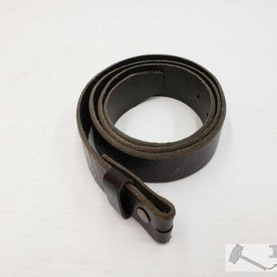 Genuine Full Grain Leather Belt, 42in
This belt is Genuine Full Grain Leather, and is 42inches long.