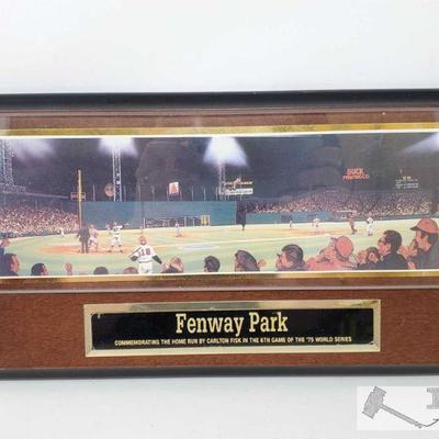 Major League Collector Commemorative Plaque for Carlton Fisk Home Run at the '75 World Series in Fenway Park
Collector Number 1630...