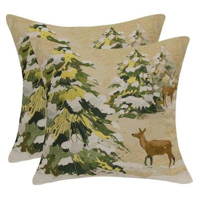 Brentwood Originals 8478 Trees and Deer Tapestry T ...