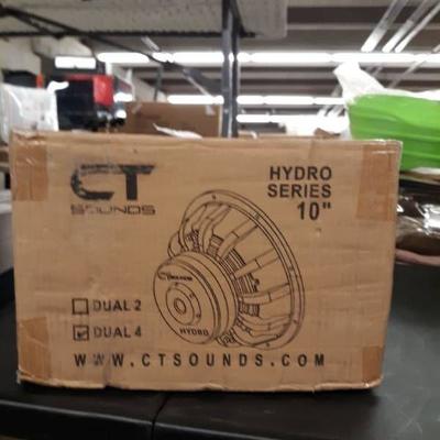 Hydro 10 Inch Car Subwoofer 600w Rms Dual 4 Ohm