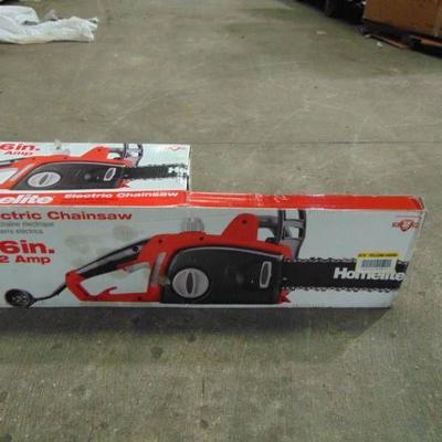 HOMELITE 16 INCH ELECTRIC CHAINSAW