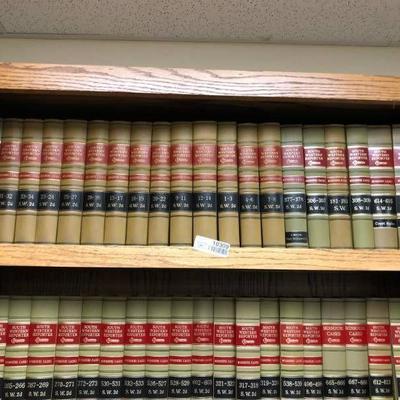 21 South Western Reporter Missouri Cases Books, Sh ...