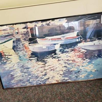 Neals Gallery and Frame Shop Picture of Boats
