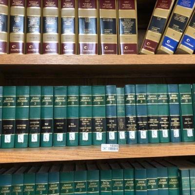 19 American Jurisprudence Books