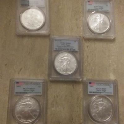 US COINS SILVER EAGLE