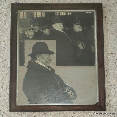 President  Taft , beside him is Lt Cmdr James Grimes 1911 