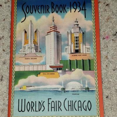 World's Fair Chicago 1933 booklet , it is immaulate
