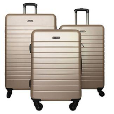 (2) Travel-Hybrid Carry-On Suitcases, Small & Medi ...