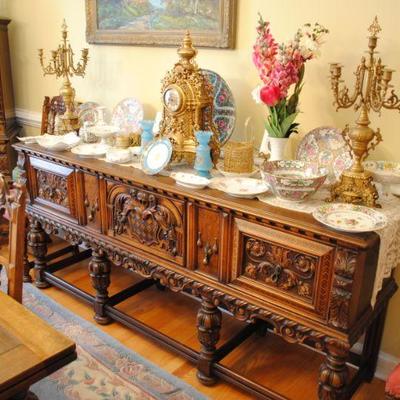 Sideboard Cabinet,, Berkey & Gay China Cabinet, Berkey & Gay Smaller Sideboard.Â  Berkey & Gay Dining Set Offered on Pre-Sale, Call...