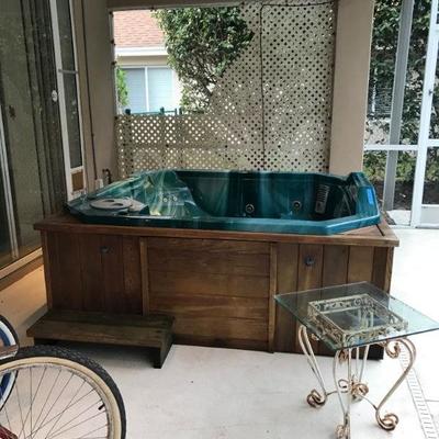 Hot Tub with Cover...Good Condition