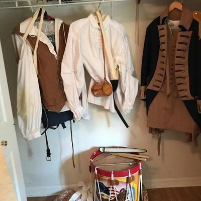 Son's of the American Revolution Costumes