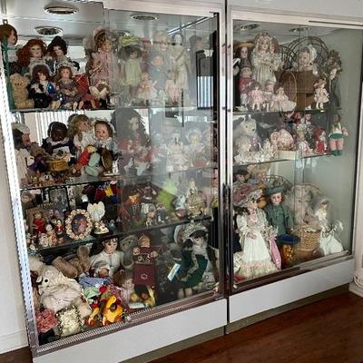 Doll collection spanning 1800â€™s German dolls - Lee Middleton - black Americana collection - Disney - German dolls and so much more 