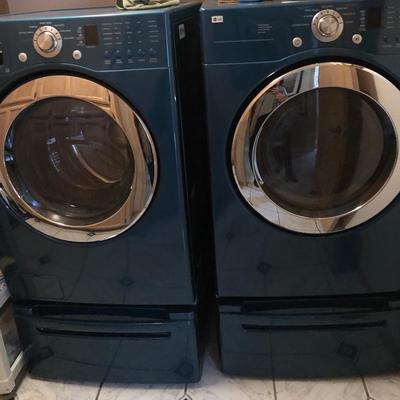 Front load washer and dryer 