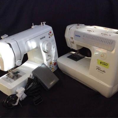 KFF020 Two Brother Sewing Machines