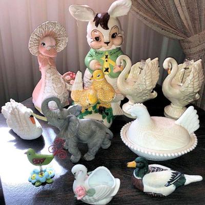 KFF008 Ceramic Animal Figurines