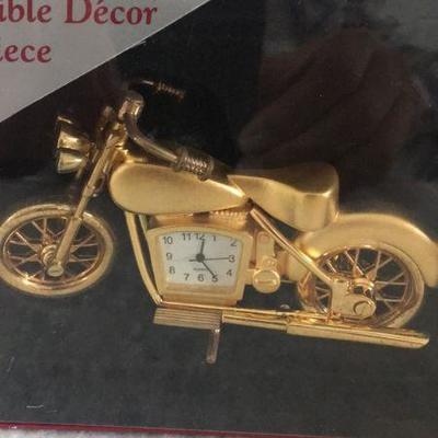 Mini Clock motorcycle 