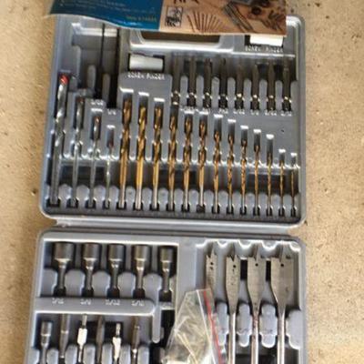 58 pcs drill bit set/ holesaw 