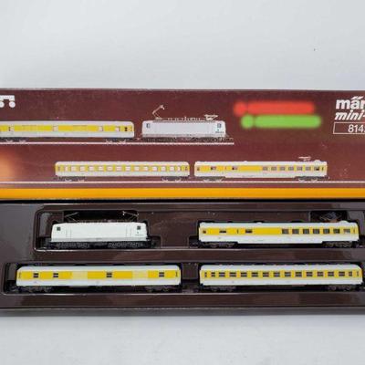 #378 â€¢ Marklin Mini-Club Z Scale Adtranz Train Set, 81424