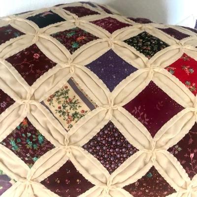 Handmade quilt from the 80â€™s in excellent condition.