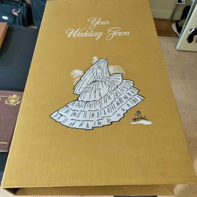 Vintage Wedding Dress with Original Box 