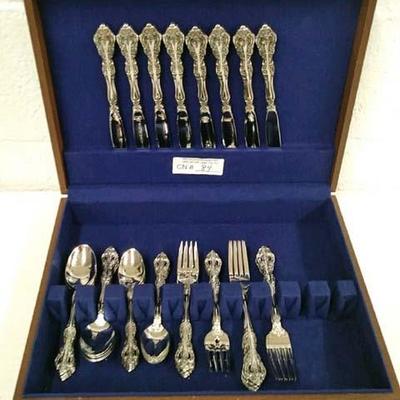  Selection of Silver Plate Flatware Sets in Cases 