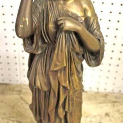  Bronze 19th Century Roman Statue 