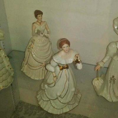  Large Selection of â€œLenoxâ€ Porcelain Figurines 