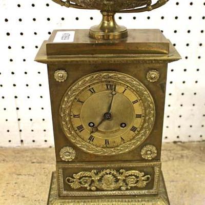  French Empire Bronze 19th Century Mantel Clock 