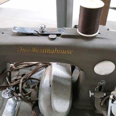  VINTAGE â€œFree-Westinghouseâ€ Sewing Machine 