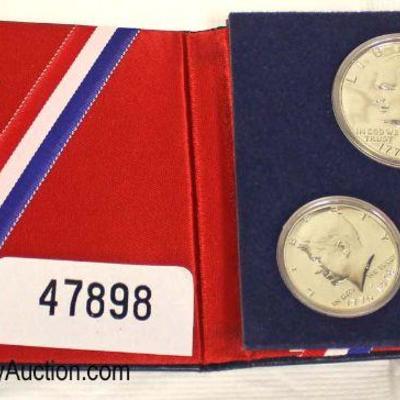 United States Bicentennial Silver Proof Set Including: Silver Dollar, Half Dollar, and Quarter

Auction Estimate $20-$50 â€“ Located...
