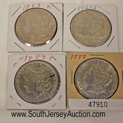  Selection of Morgan Silver Dollars 