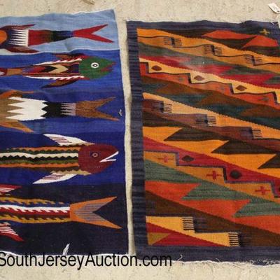  Selection of ANTIQUE Native American Indian Rugs,   Selection of ANTIQUE Persian Rugs,   ANTIQUE Native American Indian Chief Tent Blanket 