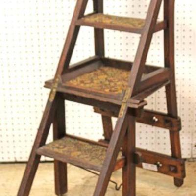  ANTIQUE Convertible Ladder Chair 