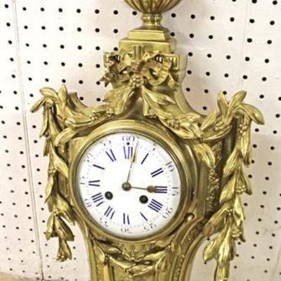  Bronze 19th Century Cartel Style French Style Wall Clock 