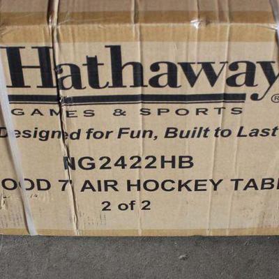  NEW â€œHathawayâ€ Air Hockey Table in Box 